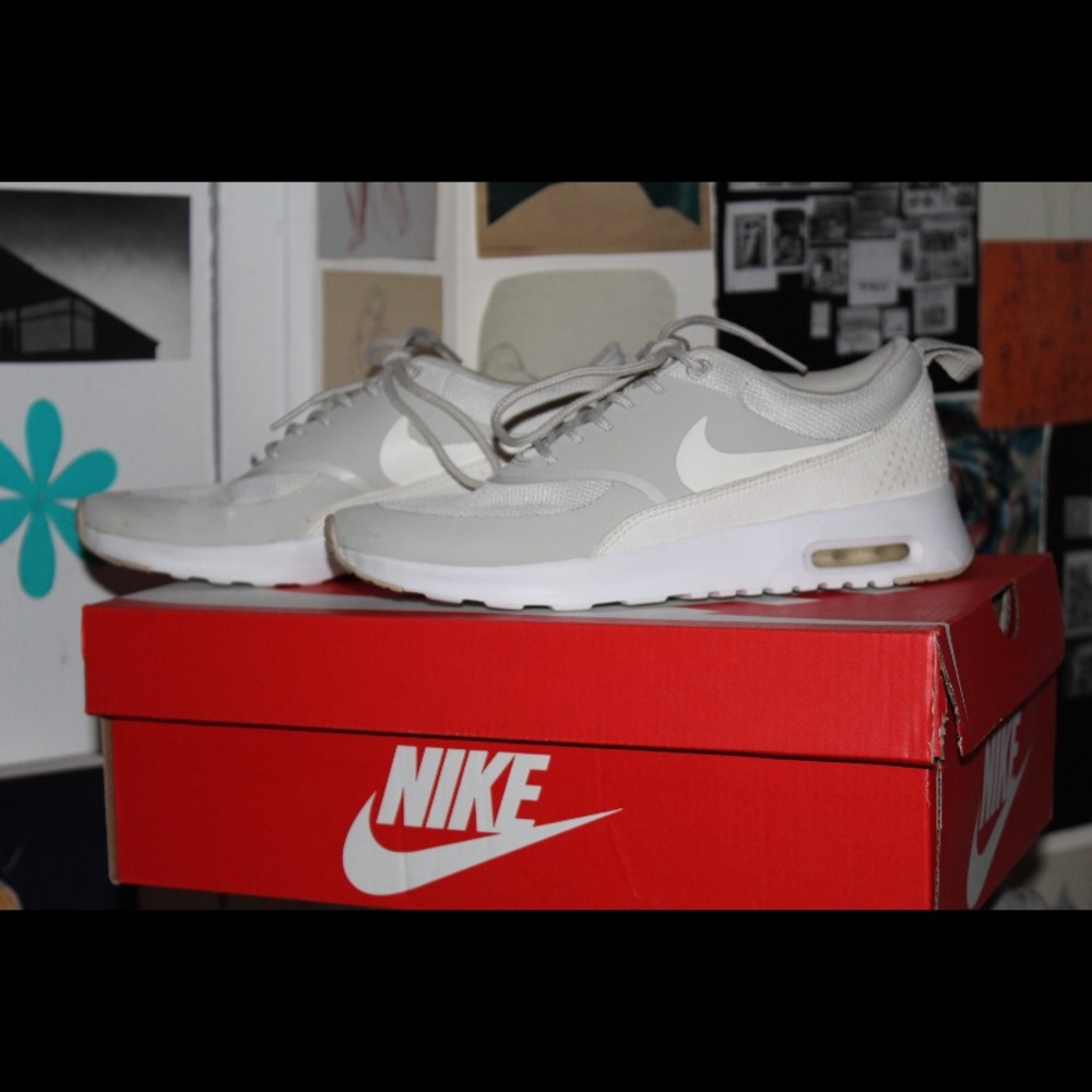 Gray Nikes